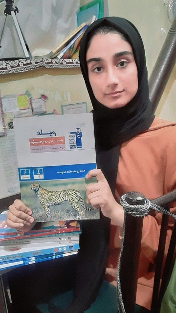 گفتگو با نگار راوتی : قهرمان پیوستگی پایه نهم (6سال کانونی)