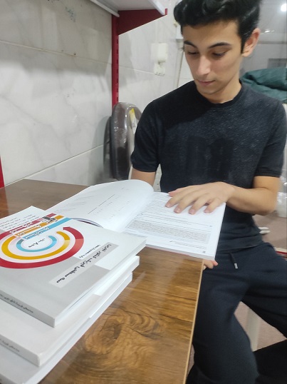 گفتگوبا یوسف مختومی :قهرمان پیوستگی دوازدهم تجربی(4سال کانونی)