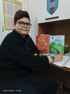 گفتگو با امیرحسین صالحی : قهرمان پیشرفت پایه هشتم