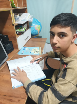 گفتگوبا محمد طاها پیاده کوهسار :قهرمان پیشرفت پایه هشتم