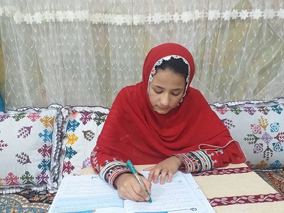 گفتگوبافاطمه زهرا دوستی دادکان :قبولی تیزهوشان ششم به هفتم از خاش