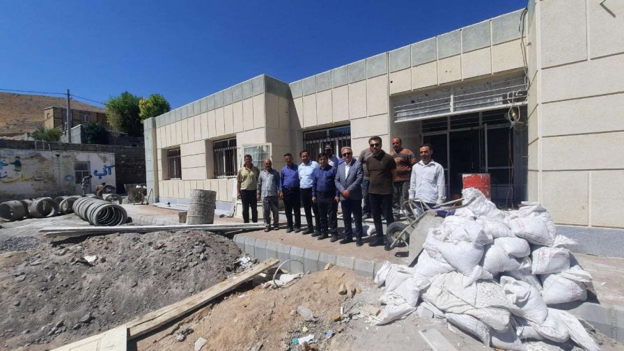 گزارش جدید از روند ساخت مدرسه بنیادقلمچی در روستای هروی تبریز