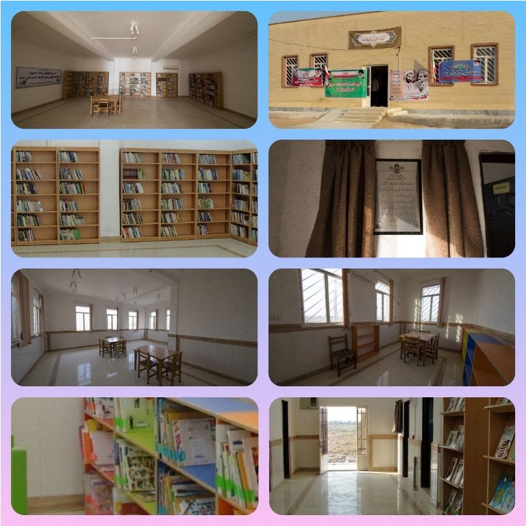 هشتمین سالگرد افتتاح کتابخانه عمومی «شهدای چوئبده» در آبادان