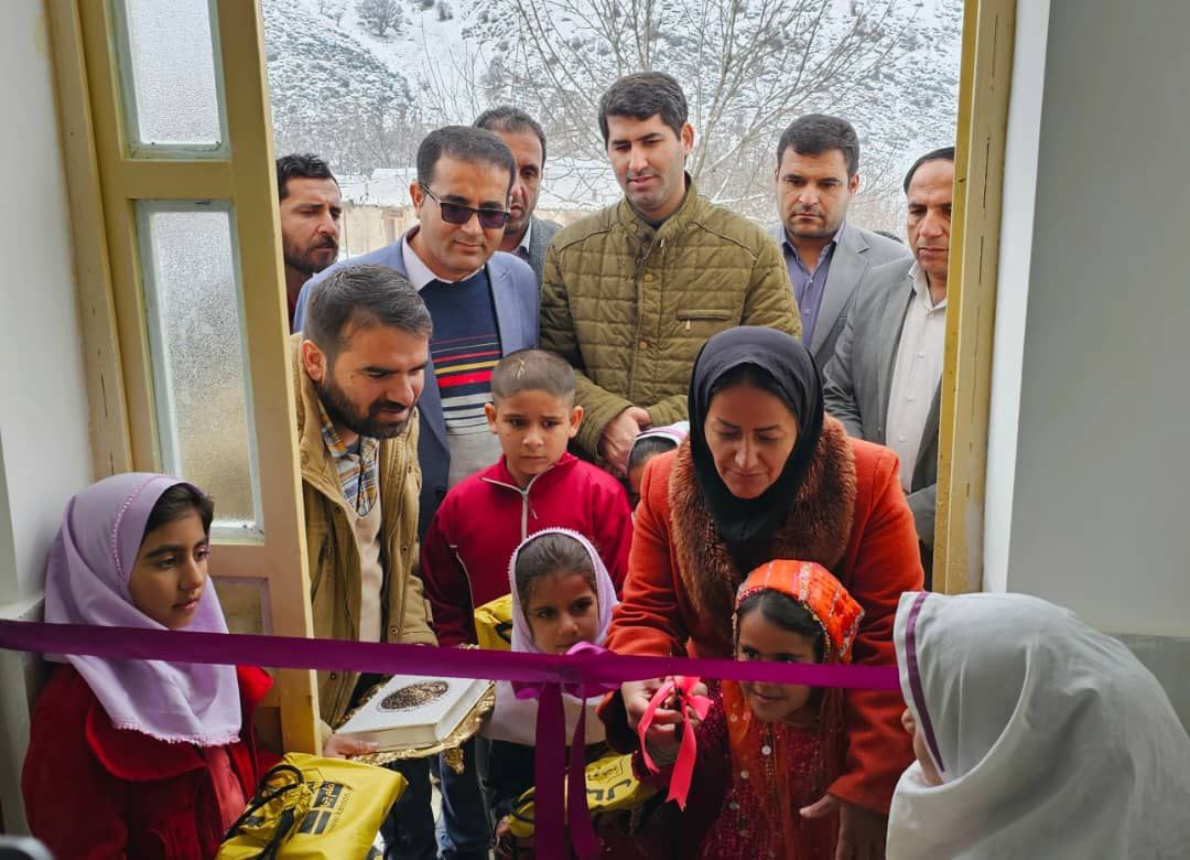 افتتاح 4 مدرسه روستایی جدید بنیادقلمچی در کهگیلویهوبویراحمد