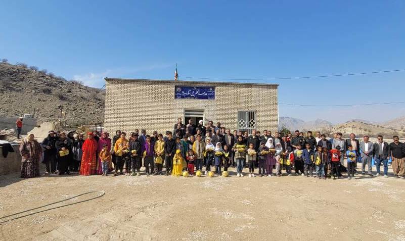 افتتاح 4 مدرسه روستایی جدید بنیادقلمچی در کهگیلویهوبویراحمد