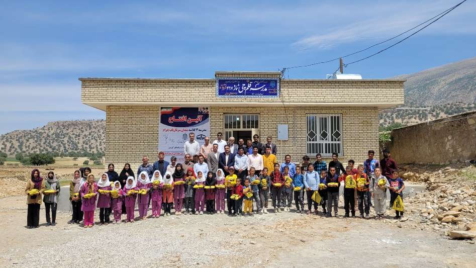 روز سوم سفر کهگیلویه‌و‌بویراحمد؛ افتتاح مدرسه قلم‌چی روستای مندان