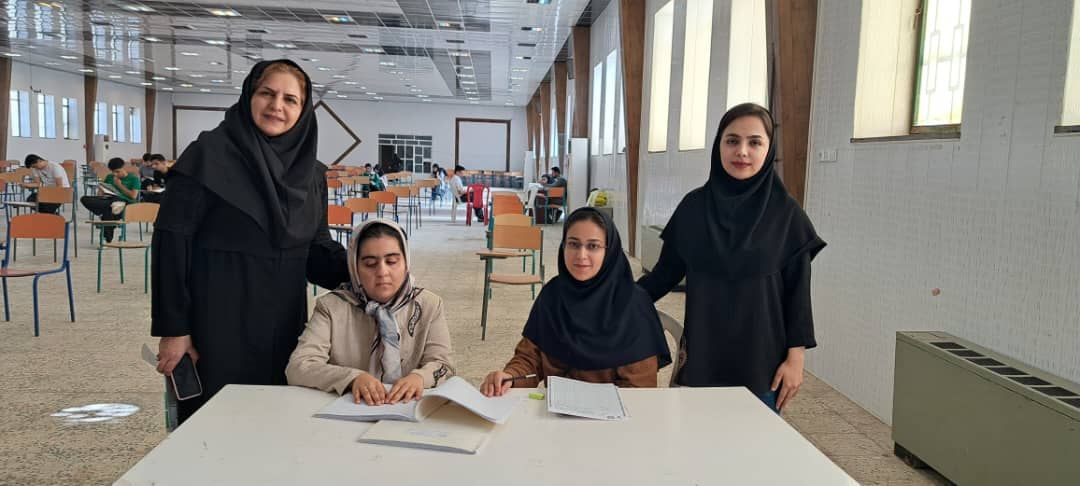 برترین رتبه نابینای کنکور 1404 / غزل بهرامی رتبه 12 کنکور انسانی