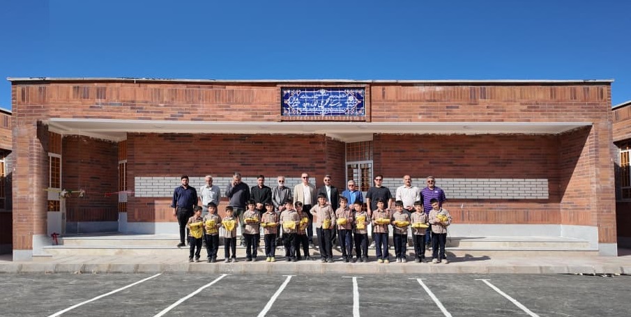 مدرسه 3 کلاسه بنیاد قلم‌چی در شهر گتوند استان خوزستان افتتاح شد