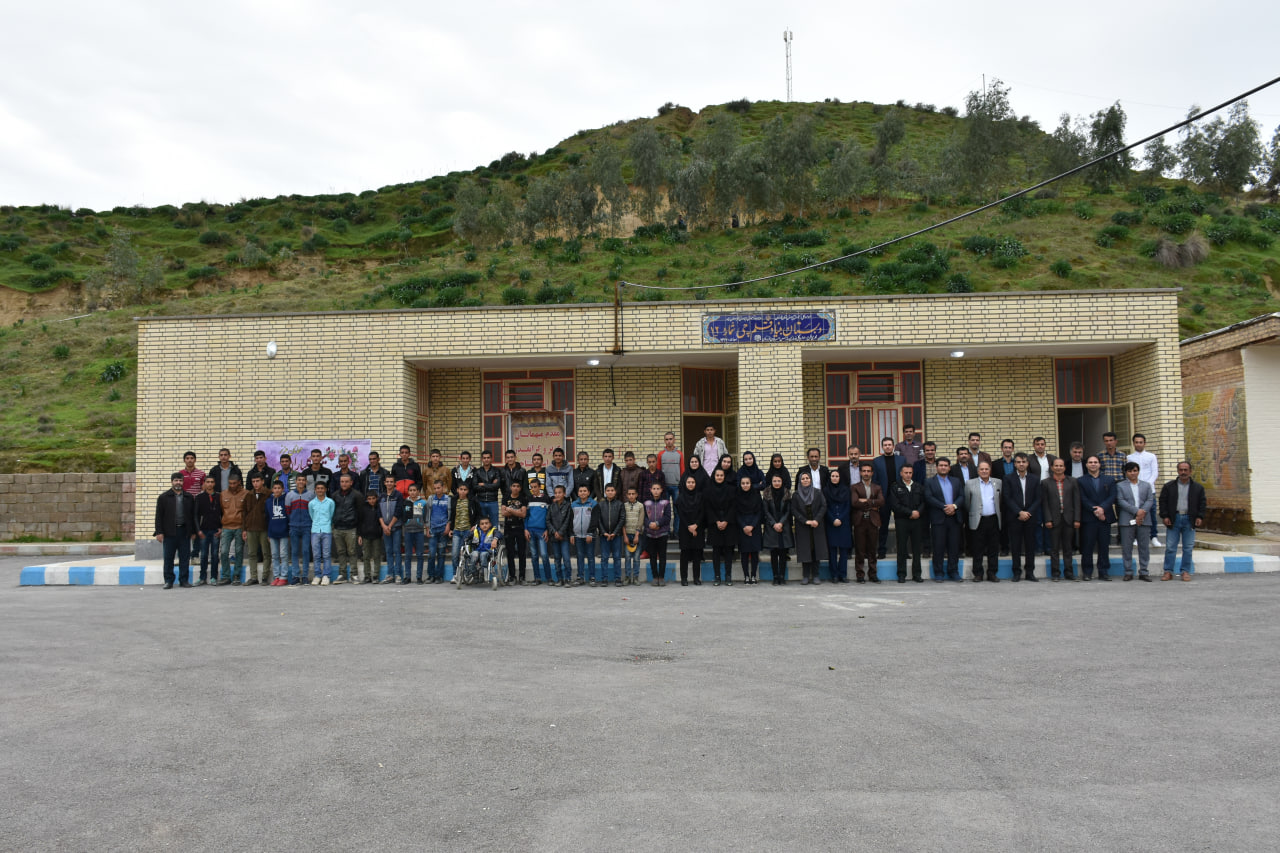 هفتمین سالگرد افتتاح 4 مدرسه عشایری بنیاد قلم‌چی در استان خوزستان