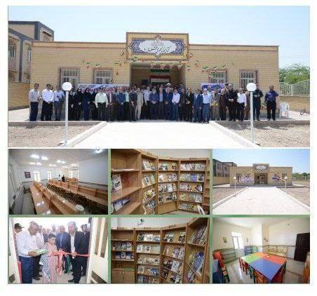 کتابخانه بنیاد قلمچی در روستای سوره خرمشهر 7 ساله شد