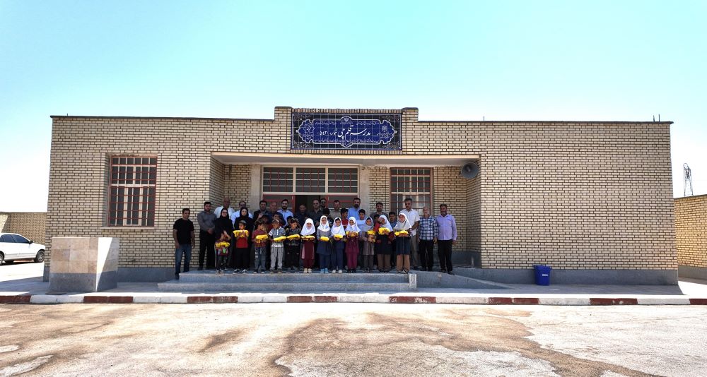 افتتاح دو مدرسه در باوی خوزستان؛ مدارس بنیاد قلمچی به 517 رسید