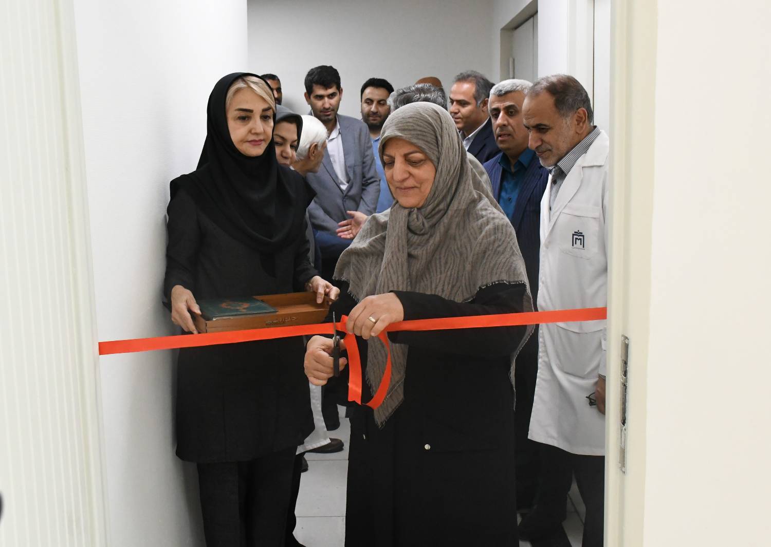 افتتاح تجهیز کتابخانه پاویون دستیاران زنان بیمارستان امام خمینی