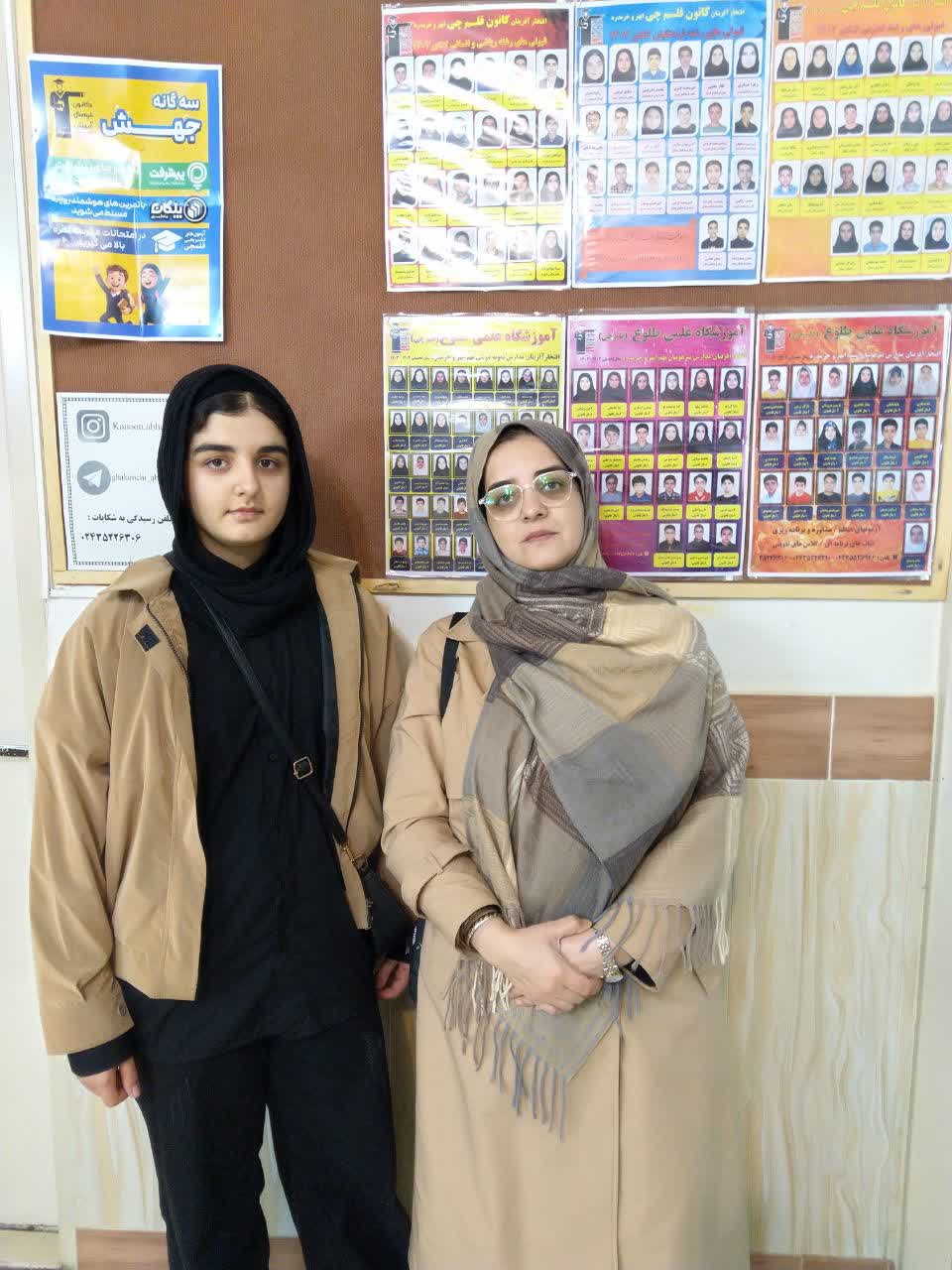 گفت وگو با آنیلا سلیمی ; عضو قهرمانان پاییز نمایندگی ابهر