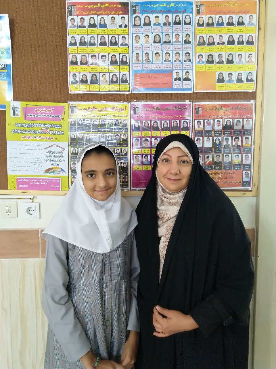 گفت وگو با ملیکا اله یاری ; عضو قهرمانان پاییز نمایندگی ابهر