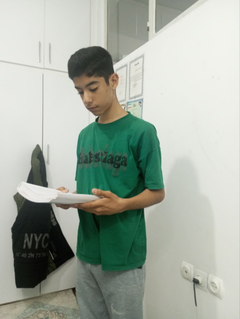 گفتگو با دانش آموز برتر پایه یازدهم: امیرمحمد نظامی از مشهد