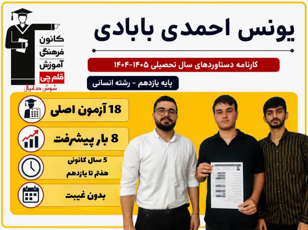 گفت و گو با یونس احمدی بابادی+ قاب دستاوردها