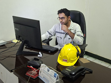 محمدسعید درآیش؛ فارغ التحصیل مهندسی ایمنی صنعتی از دانشگاه تهران