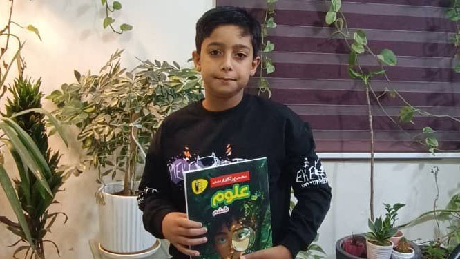 مصاحبه با امیرعلی اندایشگر؛ قهرمان آزمون‌های پاییز از بندر لنگه