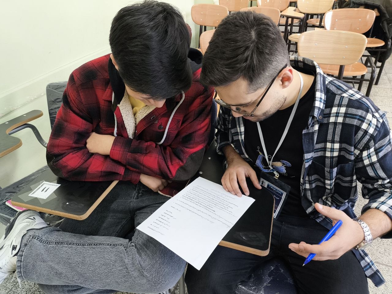 قهرمان پاییز، سید محمد جواد واعظیان دانش آموز مقطع یازدهم ریاضی