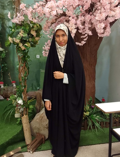 مائده جاشو بندری قبولی دانشگاه فرهنگیان از میناب