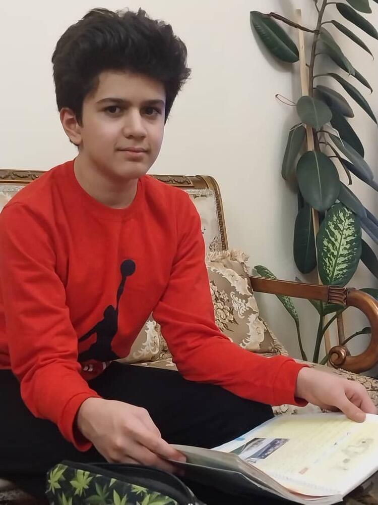 گفت و گو با بابک کریم لشکری پایه هفتم