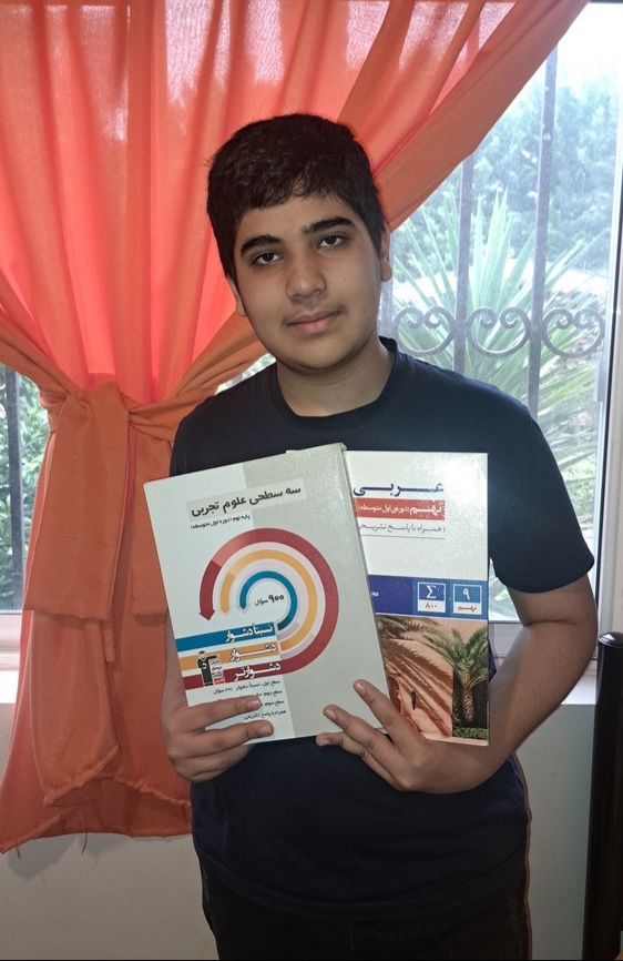 سخنی با ایلیا عابدینی قهرمان پیوستگی دهم ریاضی