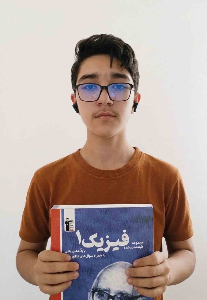 برنامهریزی منظم؛ رمز آمادگی امیرحسن خیری برای آزمون سمپاد
