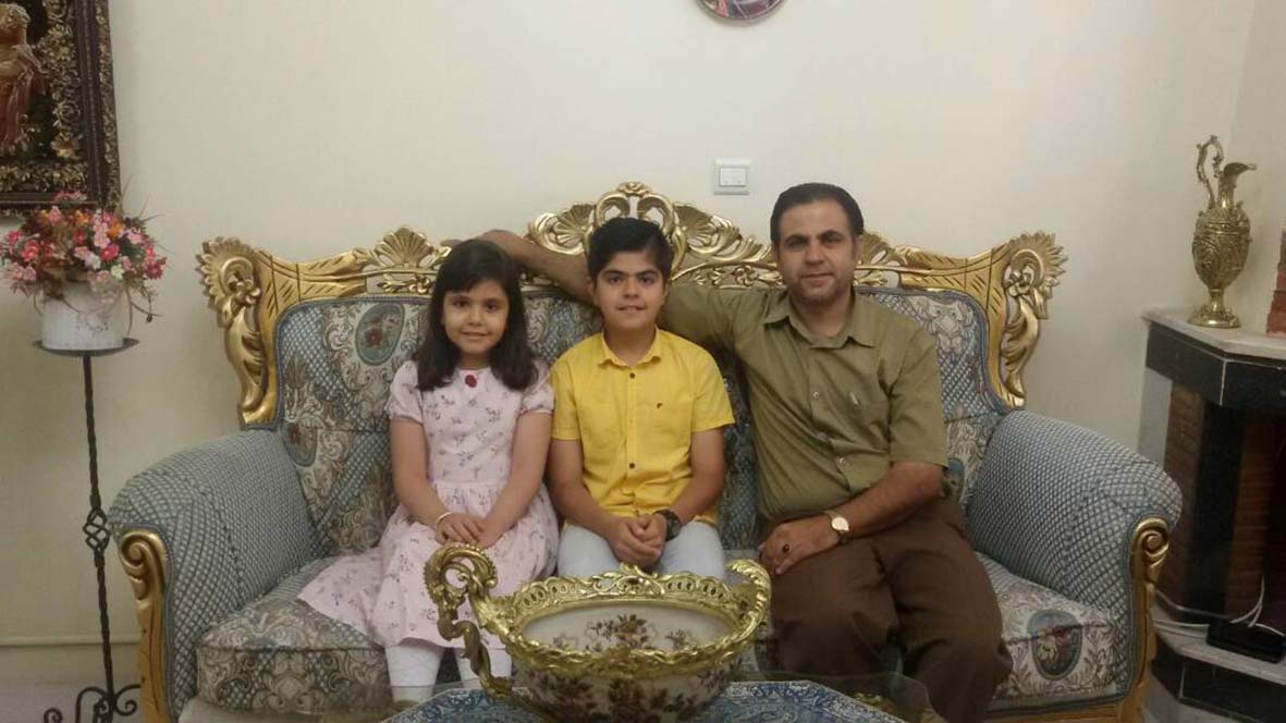 ایلیا یکه‌تاز، دانش‌آموز کلاس هشتم از تهران