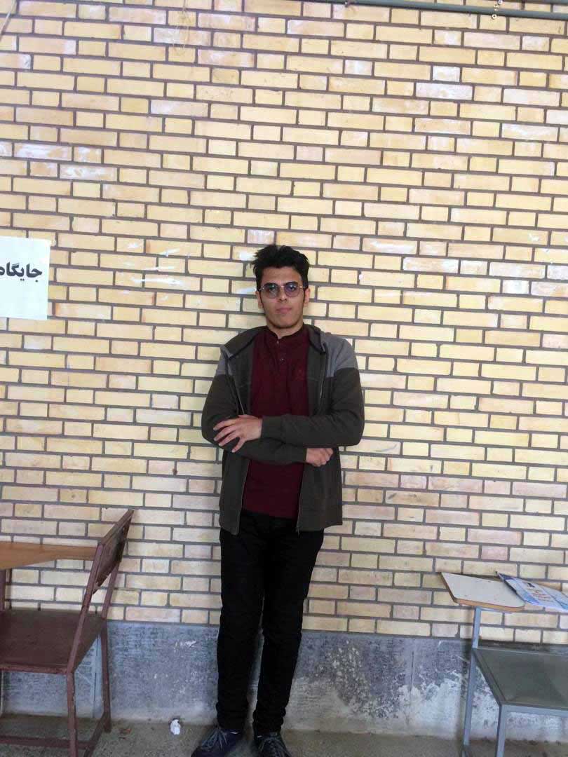 امیر جبیری، دوازدهم تجربی با میانگین تراز 7754