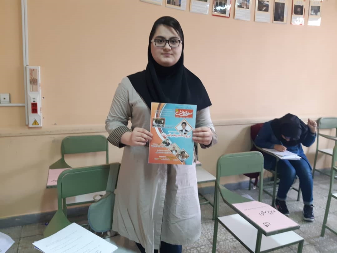 سمانه توتونچیان، دوازدهم تجربی با تراز 8050