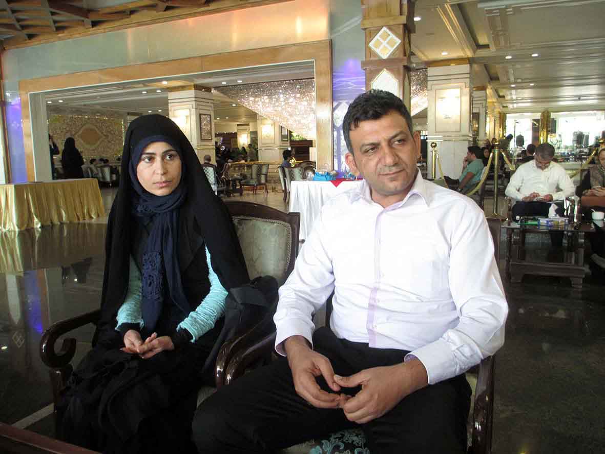 پدر و مادر علیرضا علی‌نژاد، رتبه‌ی 2 هنر منطقه‌ی 3 