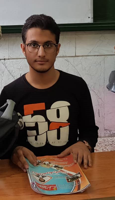 علیرضا سخایی‌راد، دوازدهم ریاضی از اهواز باتراز 8342