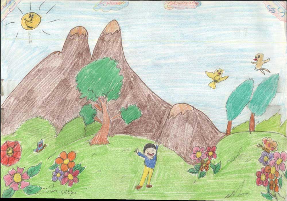 دنیا دارابی، ششم دبستان از اصفهان