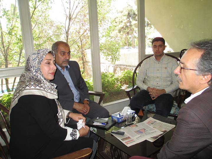 پدر و مادر سعید انصاری‌فرد، رتبه 4 تجربی ایثارگران