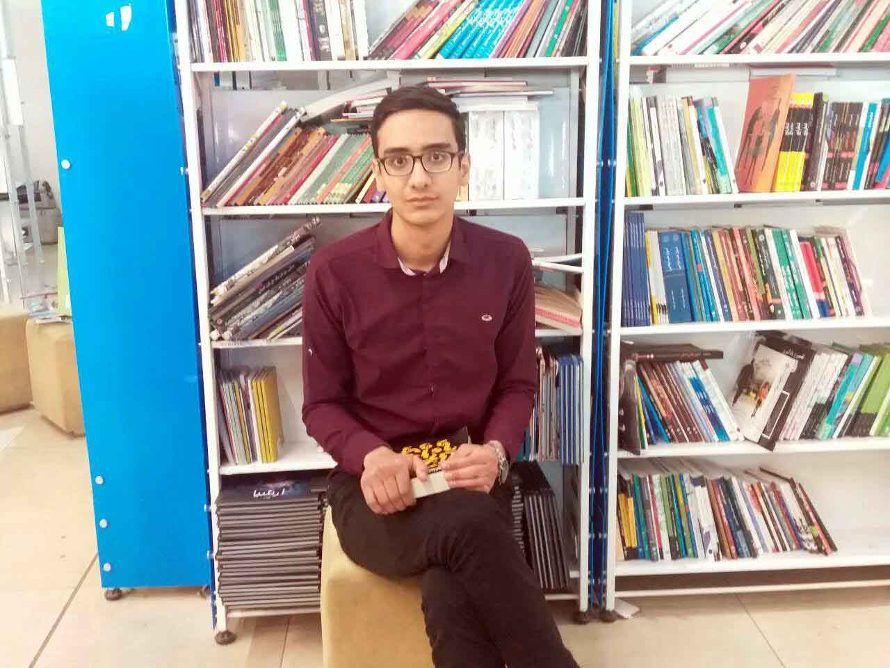 امیرحسین سیدی، رتبه‌ی 22 ریاضی از شیروان