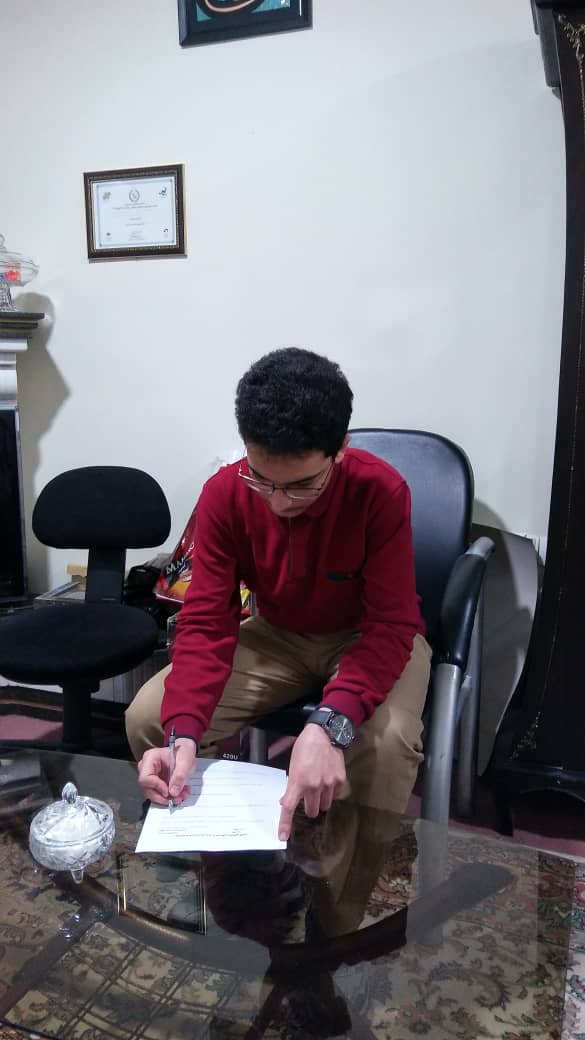 امیرمحمد موسی آذری، دوازهم ریاضی ازتبریز باتراز 7850 امیرمحمد موسی آذری، دوازهم ریاضی ازتبریز باتراز 7850