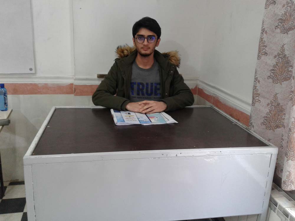 کیان رحمانی، دانش‌آموز دوازدهم تجربی از بوکان با میانگین تراز 7785