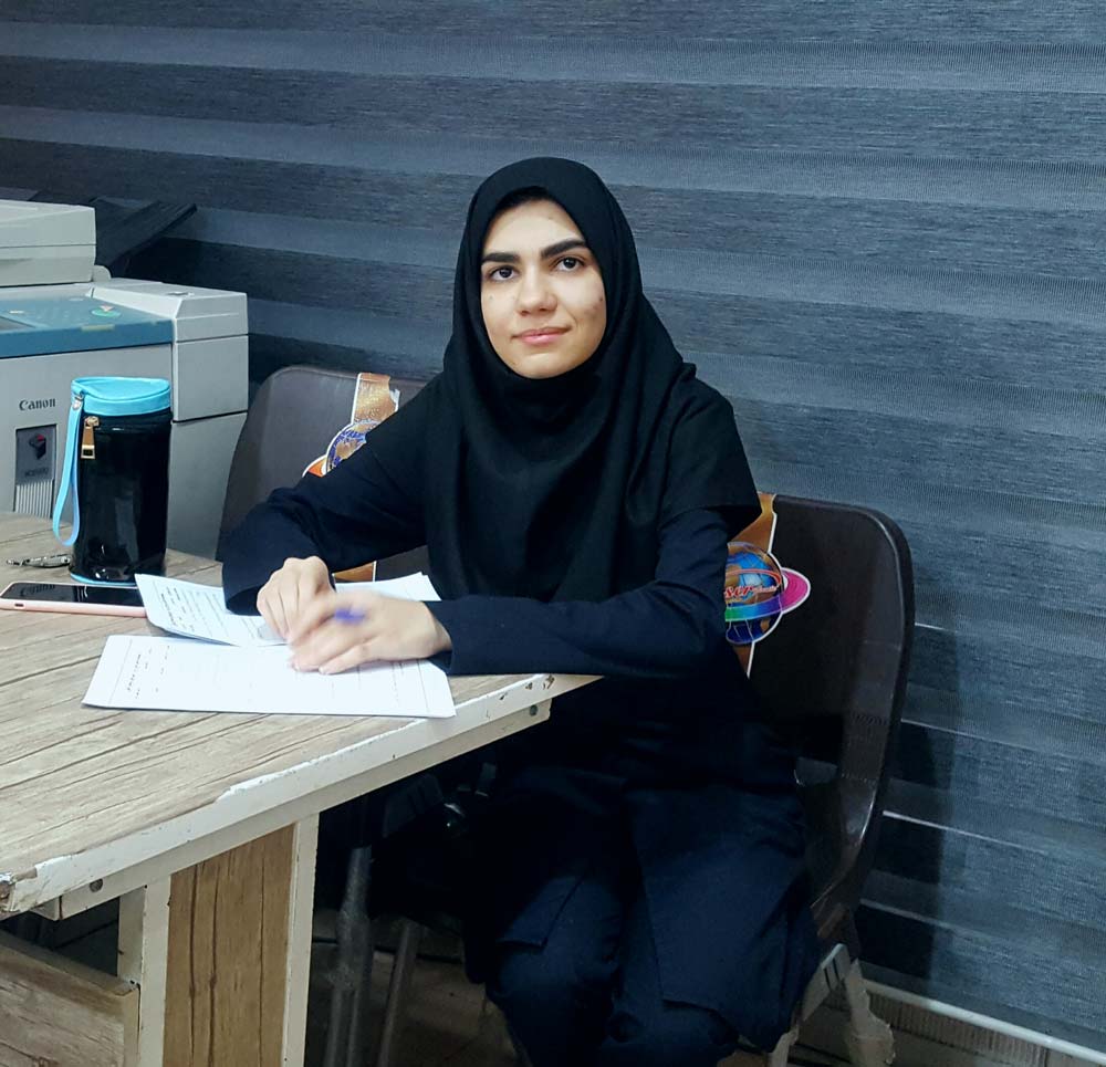 فاطمه عسگری، دوازدهم ریاضی از اصفهان با تراز 7940 فاطمه عسگری، دوازدهم ریاضی از اصفهان با تراز 7940