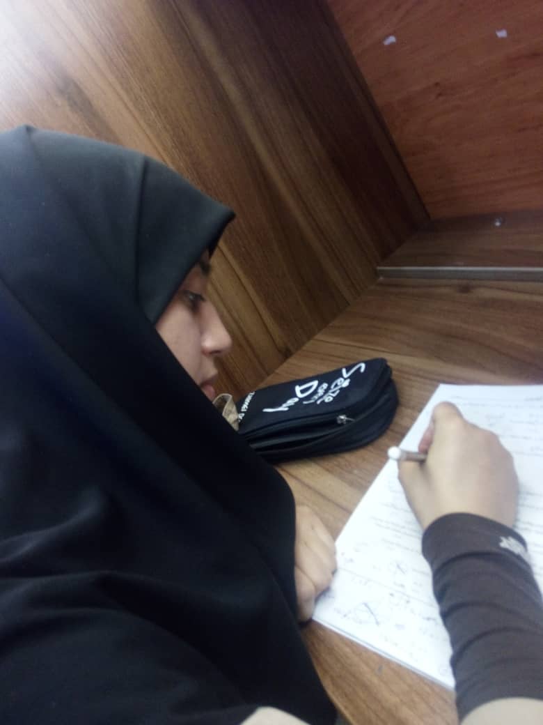 فاطمه قنبريان، دوازدهم تجربی از بوشهر فاطمه قنبريان، دوازدهم تجربی از بوشهر