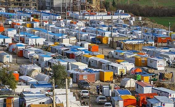 زلزله سرپل ذهاب و زندگی در کانکس