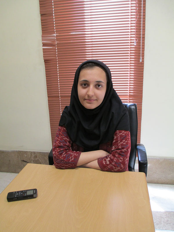 عارفه باخدا، رتبه‌ی ۱ گرافیک سال 98 از تهران