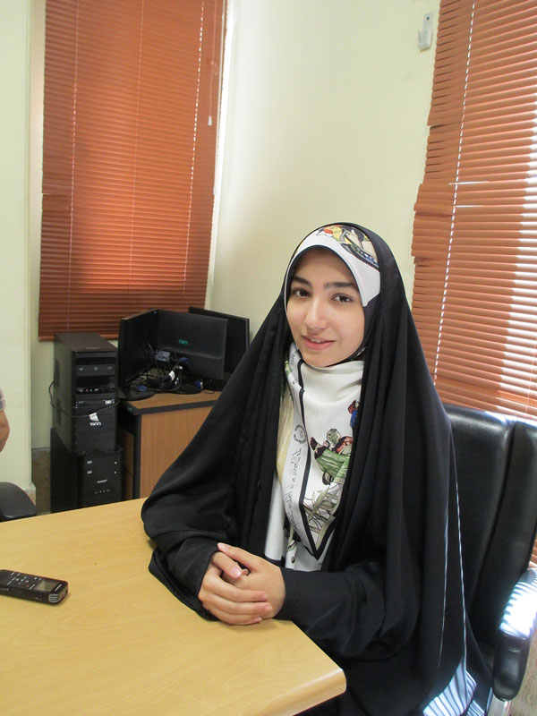 مهدیه غلامی، رتبه‌ی ۵ نقشه‌کشی معماری از تهران