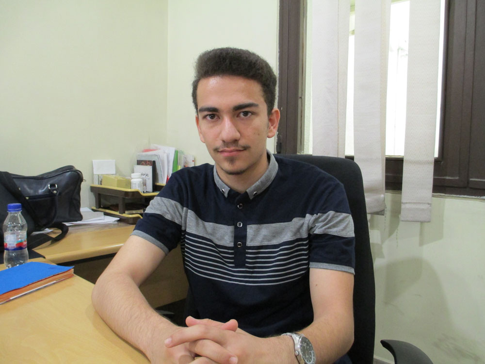 حسین گله‌داری، رتبه‌ی ۸ تجربی از کرمان