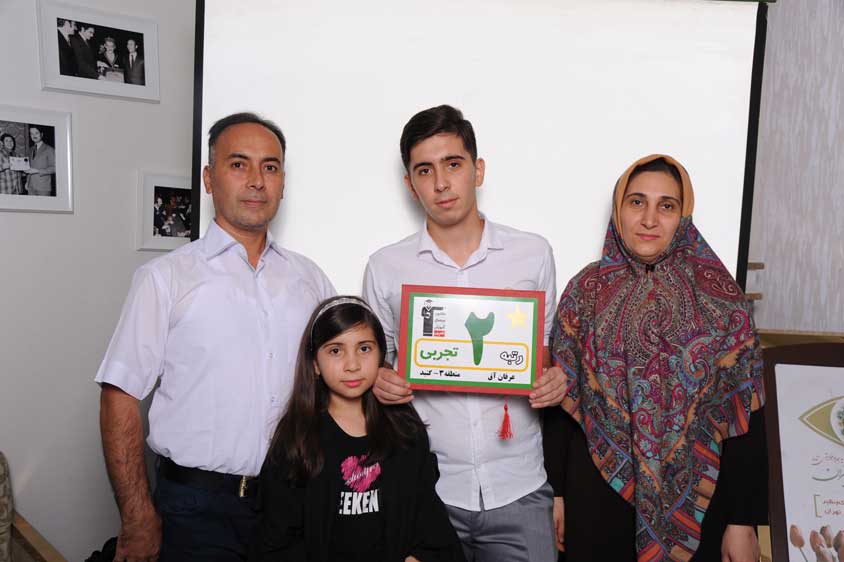 عرفان آق، رتبه‌ی 2 تجربی از گنبد