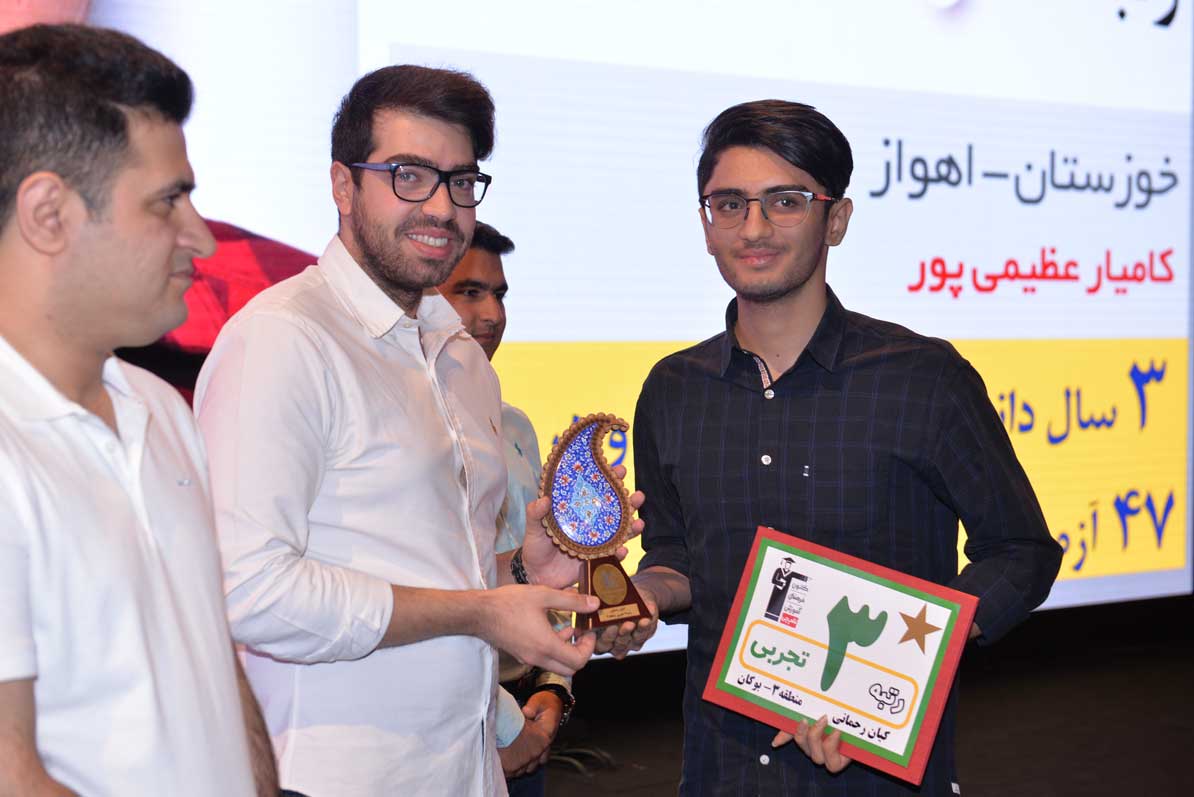 کیان رحمانی، رتبه‌ی 3 تجربی از بوکان