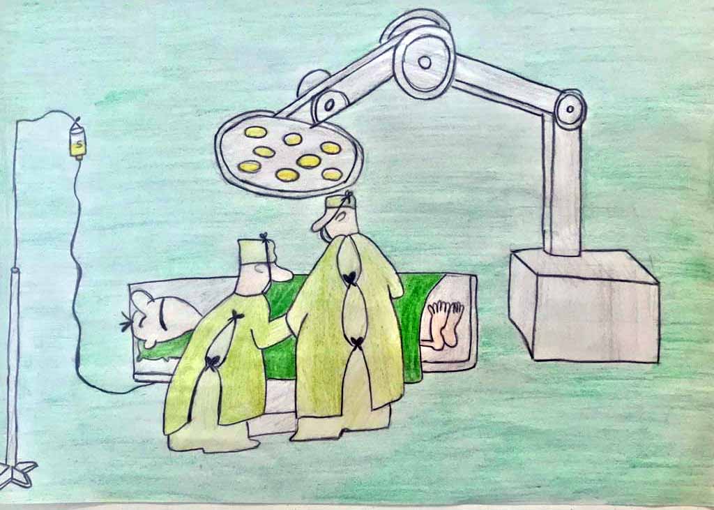 آنیسا قاسمی، پنجم دبستان از نهاوند