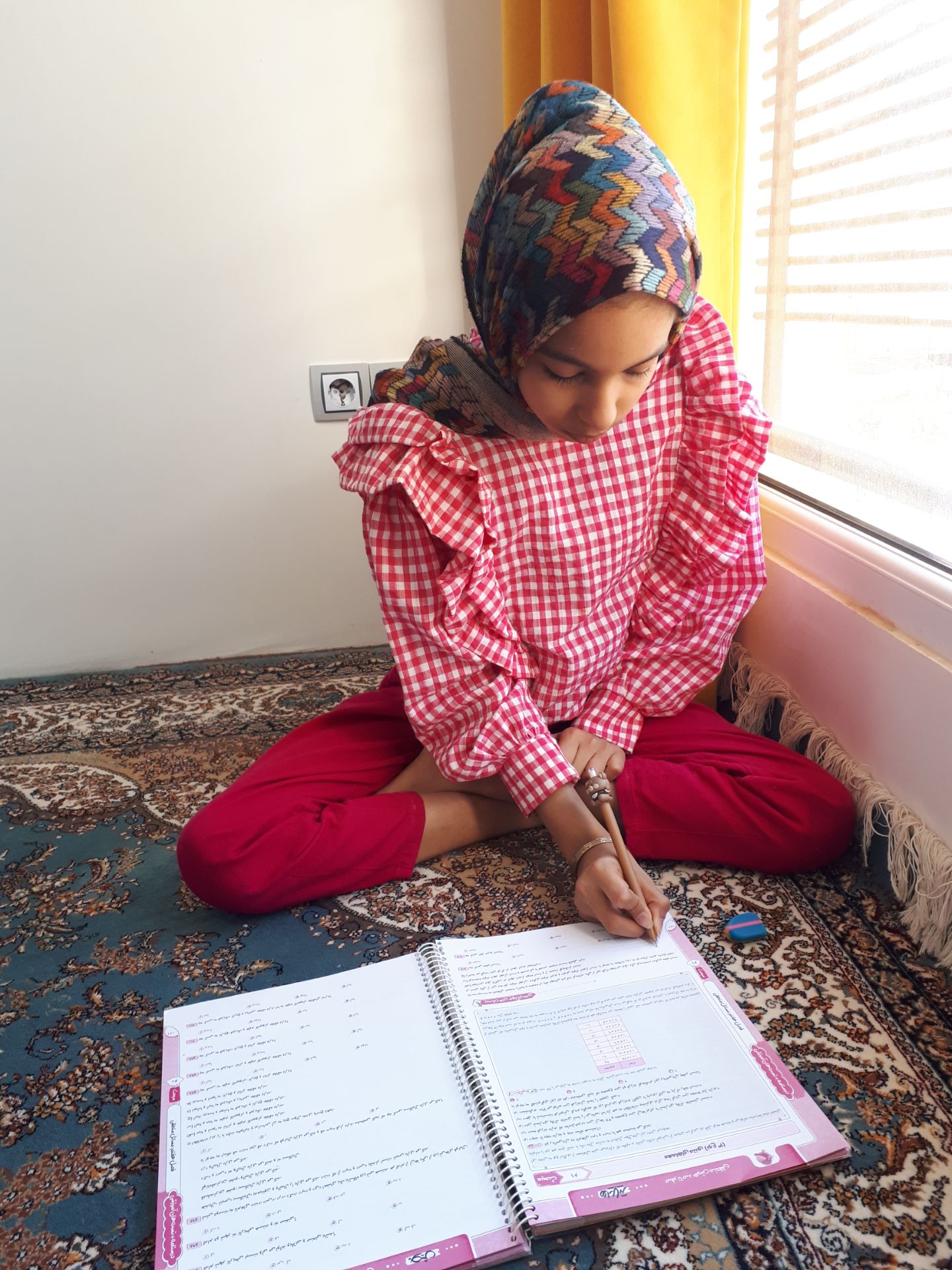 گفت و گو با رها بیدمشک : دانش آموز پایه ششم با 1751پاسخ صحیح