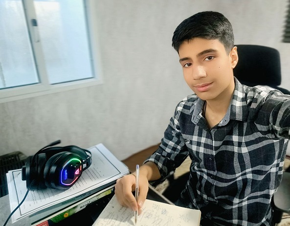 گفت و گو با آرش کلهر قهرمان پیوستگی پایه دهم ریاضی