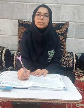 گفت و گو با حلما جهاندیده قهرمان پیوستگی پایه هفتم