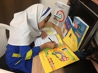 گفتگو با قهرمان تابستان هلیا رشیدپور پایه هفتم از بوشهر